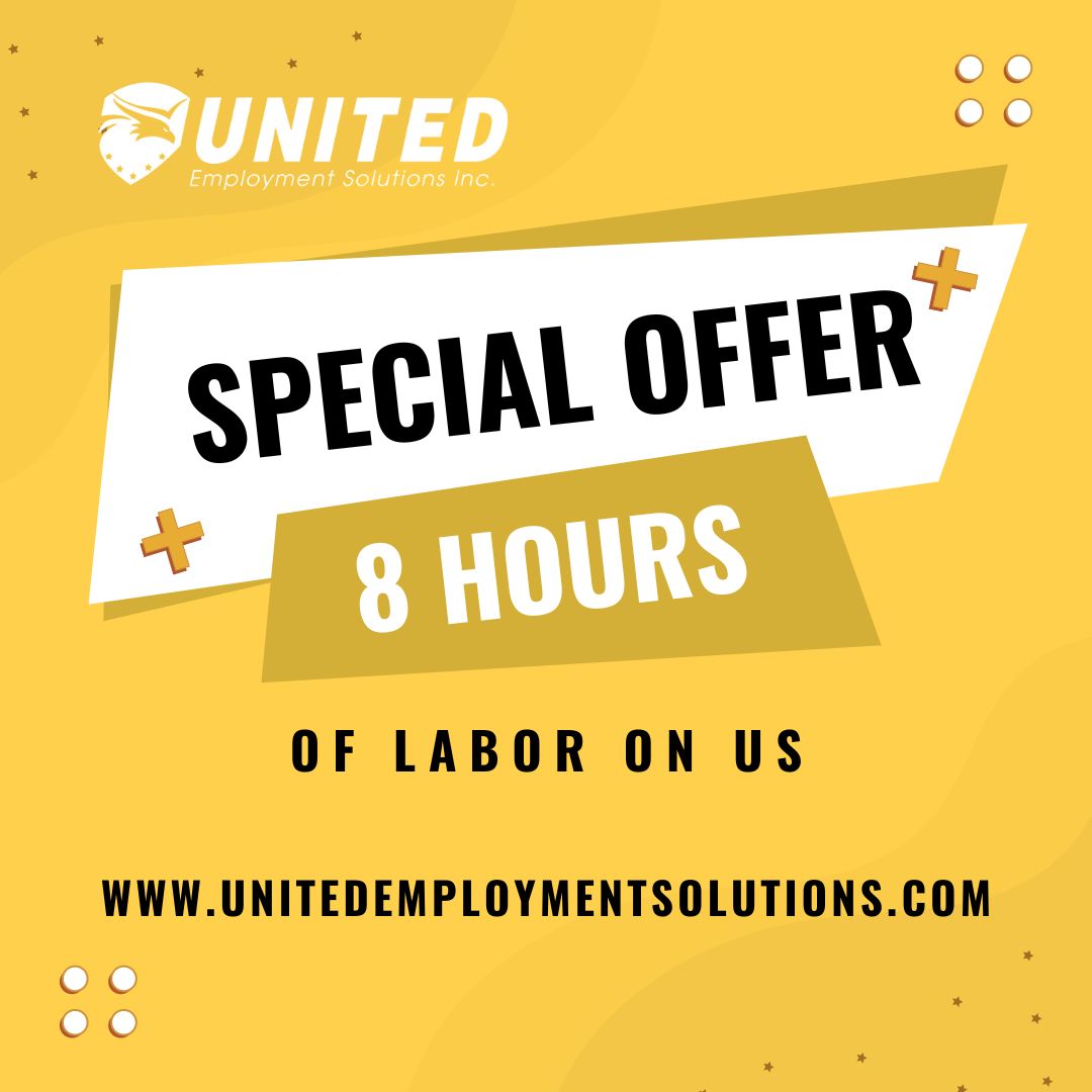 special offer for united employment solutions - employment agency